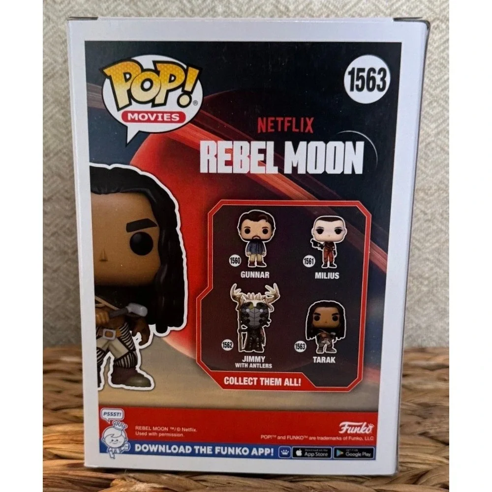 Funko Pop! Movies: Netflix Rebel Moon - Tarak #1563 | Vaulted
